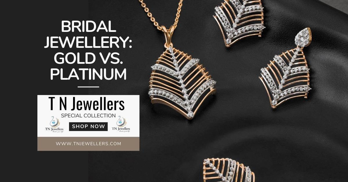 Bridal jewellery gold vs platinum