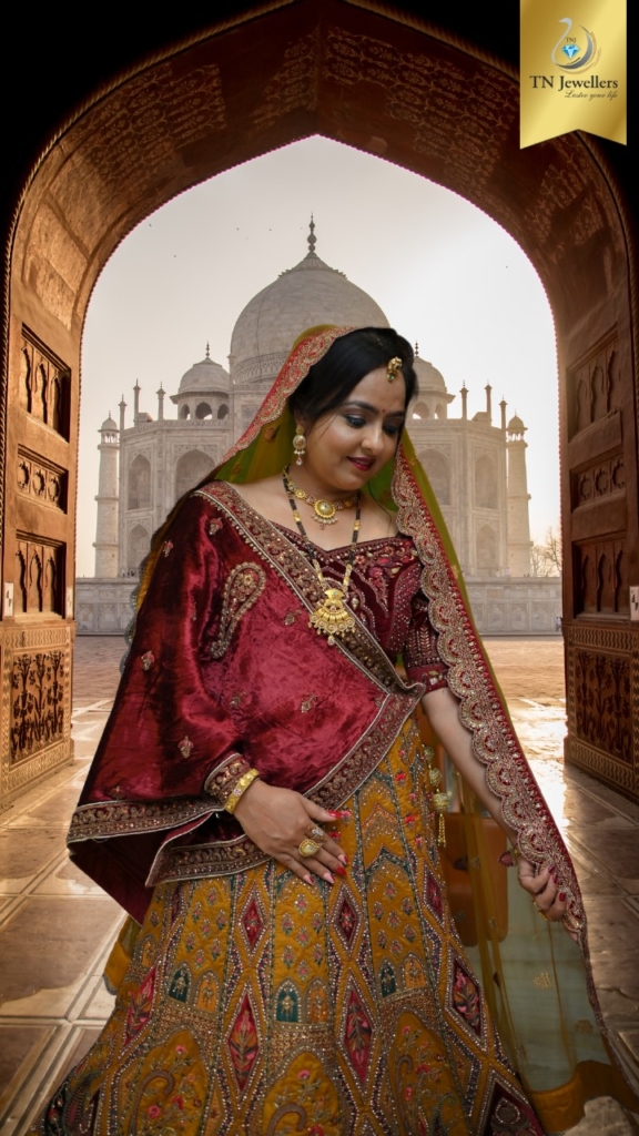 Gold Jewellery for Lehenga by T N Jewellers Bikaner 